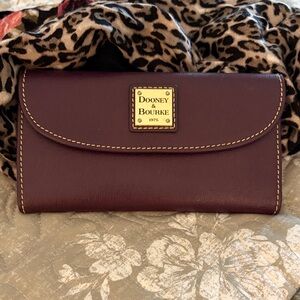 Dooney & Bourke Rich Plum Wallet